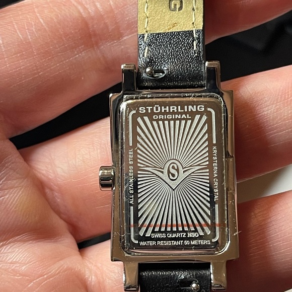 - NIB STUHRLING Origional womens watch with leather bands box papers - Picture 15 of 15